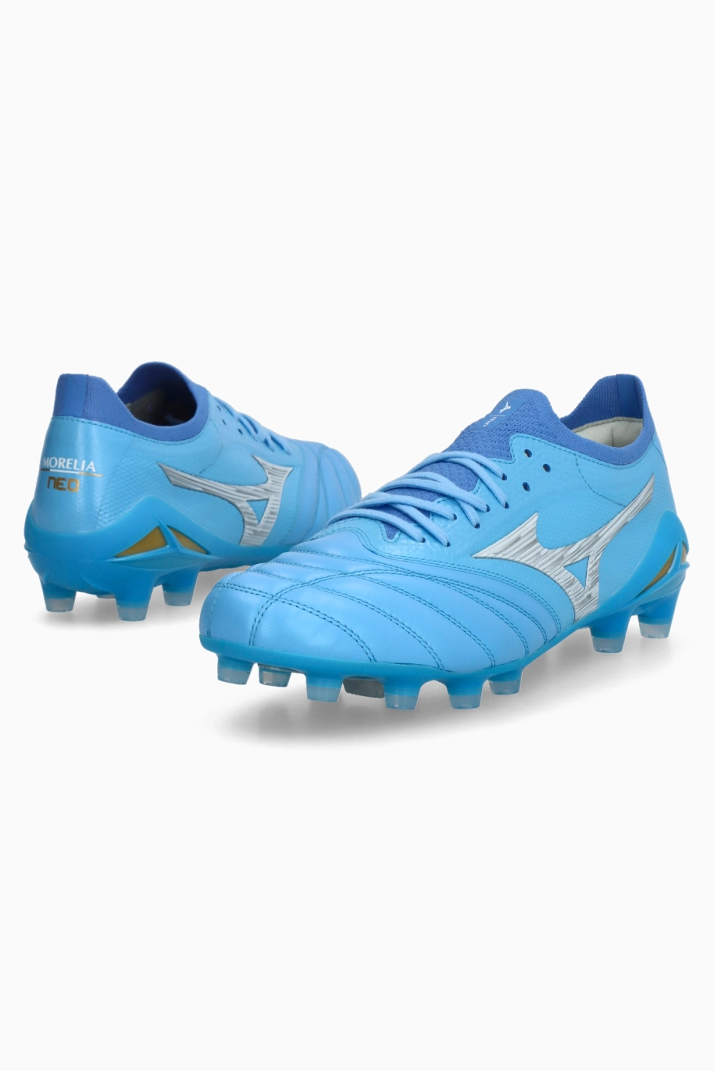 Бутсы Mizuno Morelia Neo IV Beta Japan FG - синий