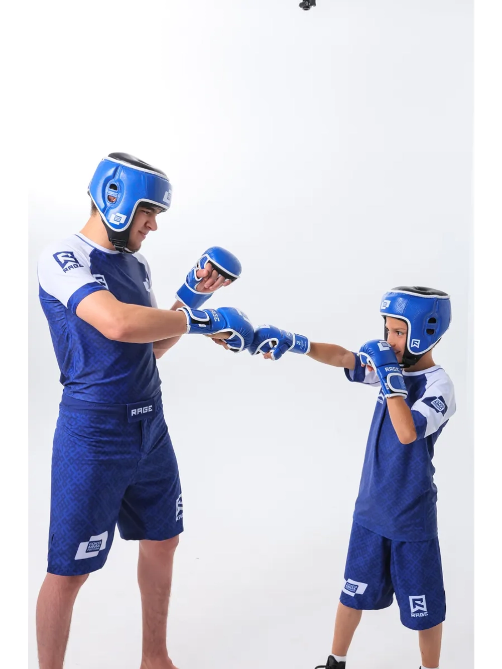 Рашгард Rage MMA Union синий