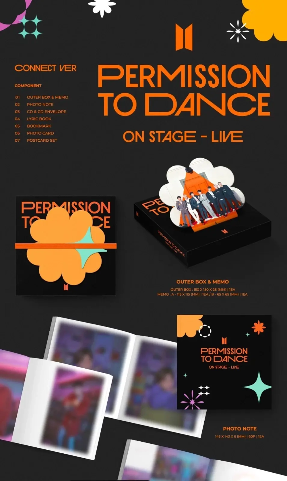 Альбом BTS - Permission to Dance On Stage - LIVE