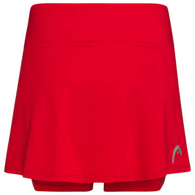 Теннисная юбка Head Club Basic Skort - red