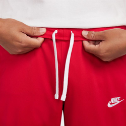 Мужской теннисный костюм Nike Club Sportswear Sport Casual Track Suit - university red/white