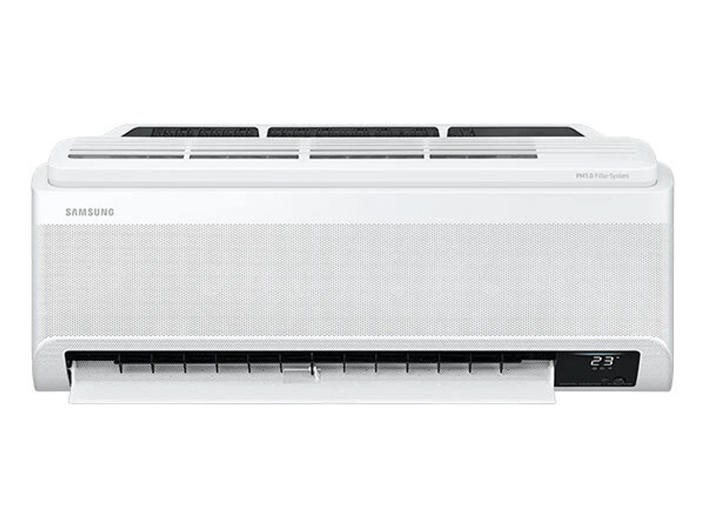 Сплит-система кондиционер инверторный Samsung Wind-Free Pm 1.0 AR12AXAAAWKNER на 35 м²