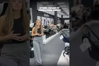 Детская коляска Cybex Priam IV Rebellious Luxury Denim Blue