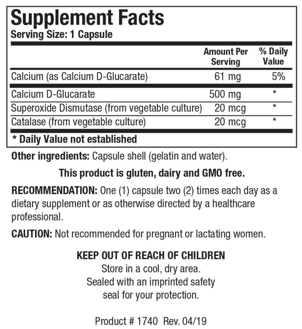 Ca D-Glucarate