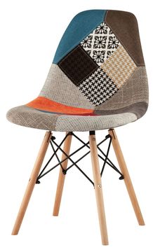 Стул Eames DSW пэчворк