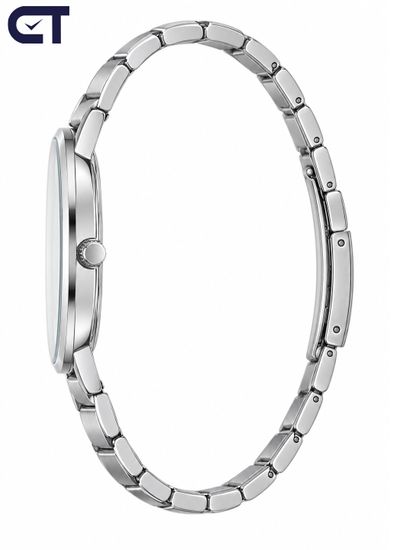 CASIO LTP-VT01D-7B CASIO Collection женские наручные часы — серый циферблат, тонкий корпус и элегантный стальной браслет