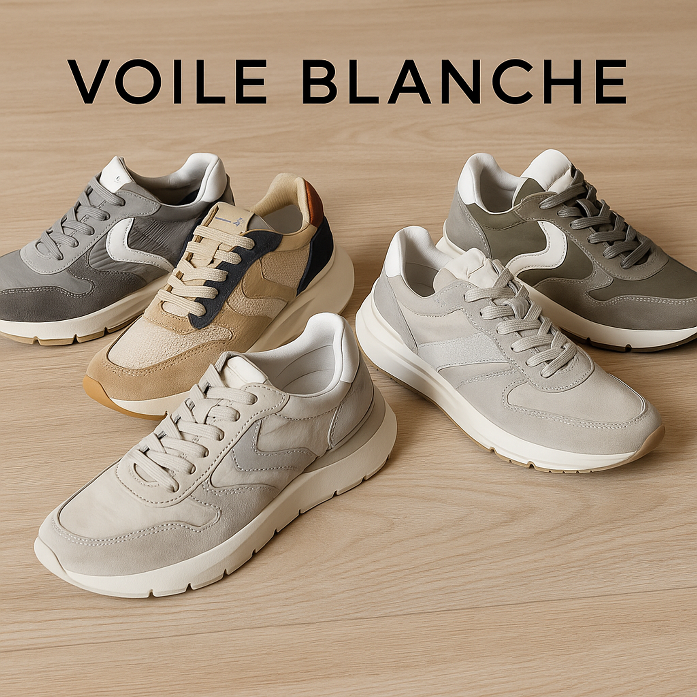 Самые популярные кроссовки Voile Blanche