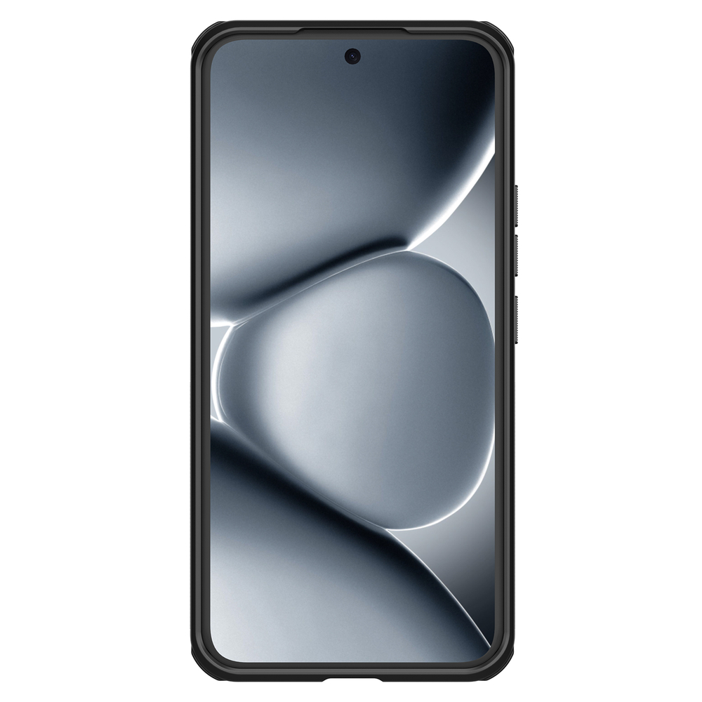Противоударный чехол для Xiaomi Redmi Note 15 Pro+ 5G и Poco M8 Pro 5G, серия Super Frosted Shield Pro (Clear version) прозрачный тонированный от Nillkin