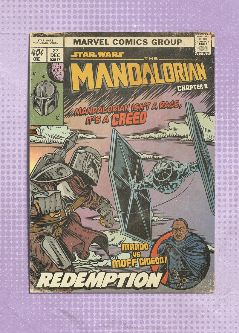Открытка «Star Wars: Mandalorian. Chapter 08: The Redemption»