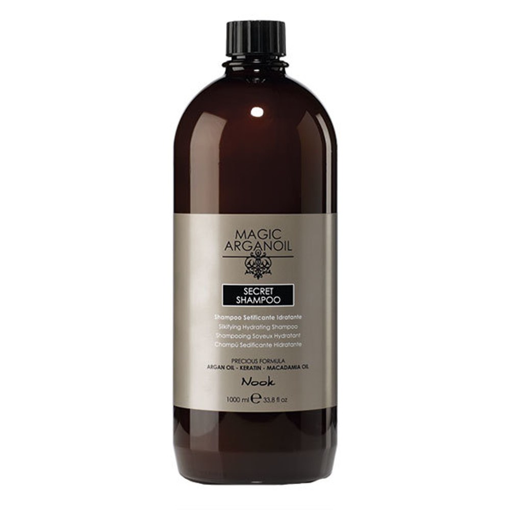 Шампунь секретный разглаживающий и увлажняющий Магия Арганы Nook Magic Arganoil Secret Shampoo 1000мл