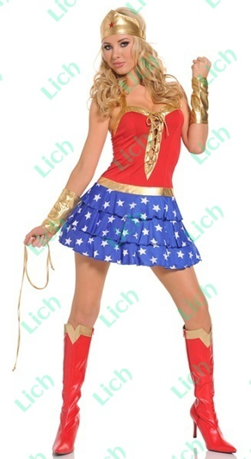 Костюм героини комиксов Wonder Woman