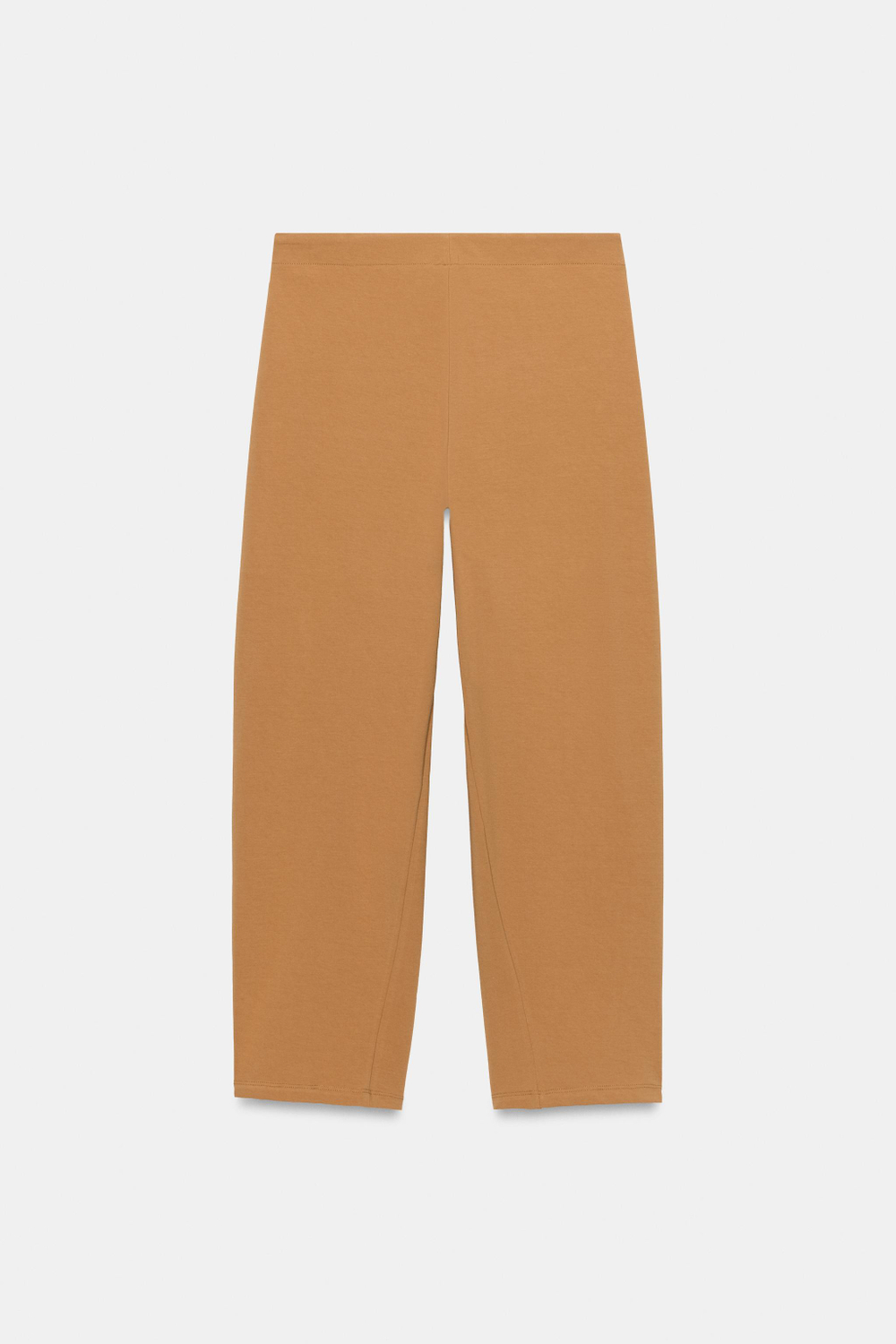 БРЮКИ CARROT FIT ИЗ ТРИКОТАЖА ИНТЕРЛОК — ZARA