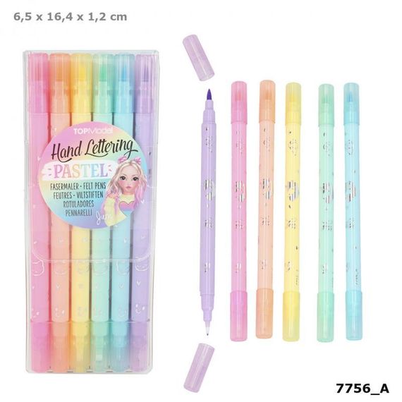 Flomaster \ фломастер TOPModel Felt Pen Set Handlettering
