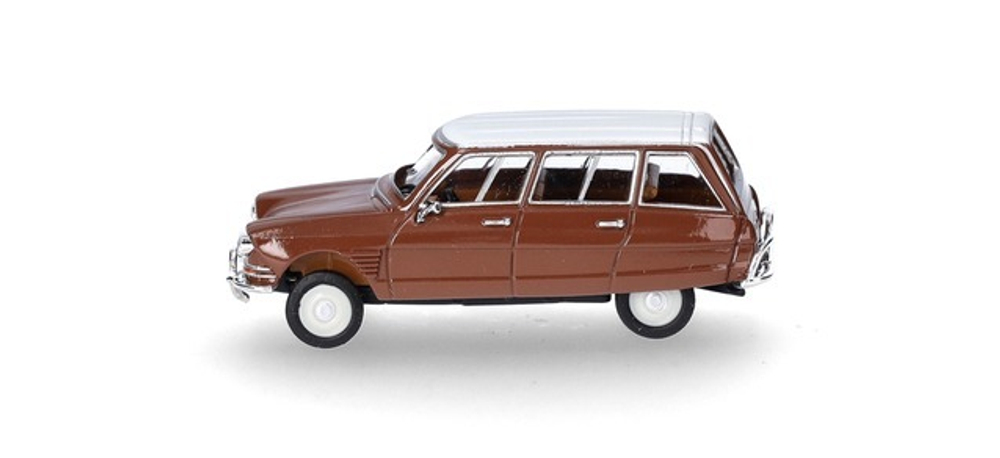Автомобиль Citroen AMI 6 Break, коричневый/крыша белая