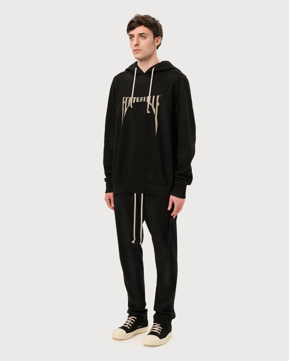 RICK OWENS DRKSHDW ХУДИ ЧЕРНАЯ PORTERVILLE PRINT