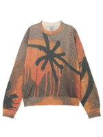 Свитер Вязаный (Round-neck) Getting Over Printed Knit Crewneck