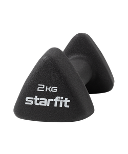 Гантель неопреновая STARFIT DB-205 2 кг, черный