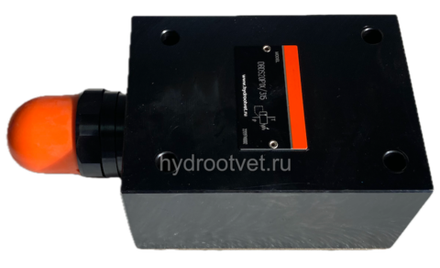 DBDS10P1X/25 - Предохранительный клапан прямого управления Ду10, давление регулировки до 25 бар, тип монтажа - на плиту, элемент регулировки S = винт