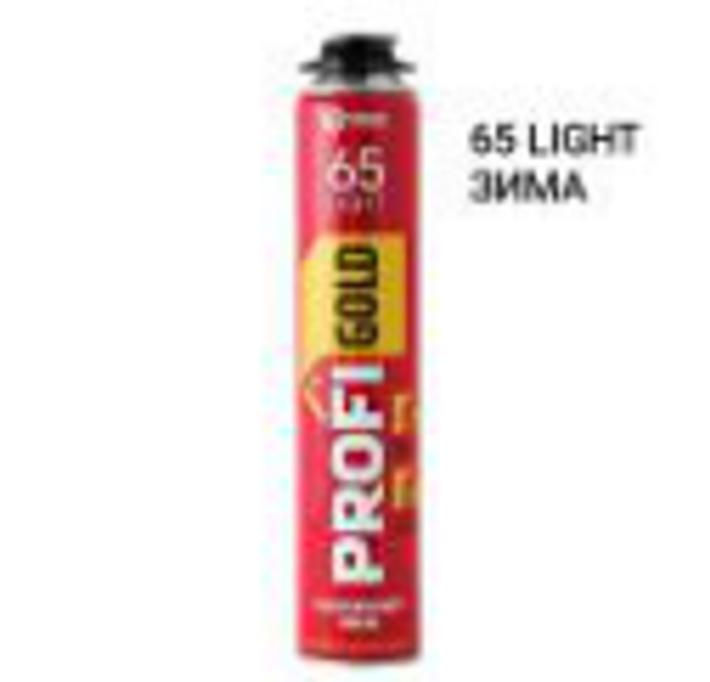 Пена монтажная Profi Gold 65 light ЗИМА