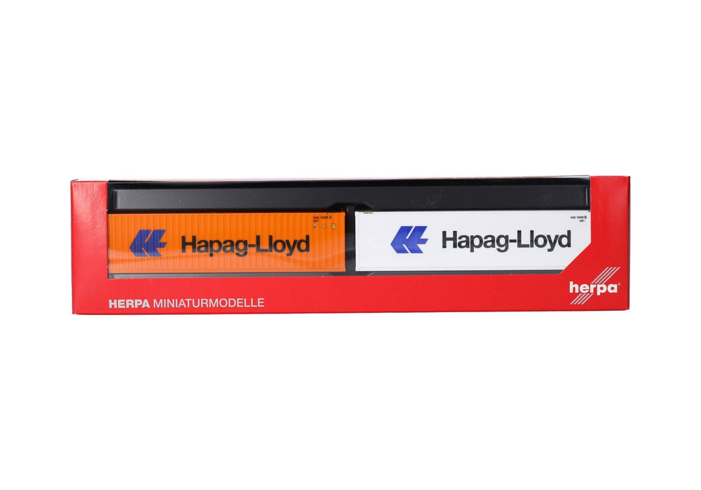 Комплект контейнеров 2х40 футов "Hapag-Lloyd" (Сухой/Рефрижераторный)