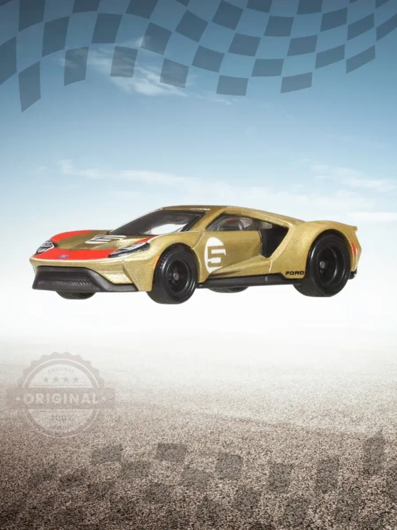 Машинка Хот Вилс 17 Ford GT GJT68 JBL15