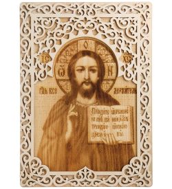 Народные промыслы КД-13/307 Икона с окладом «Господь Спаситель»