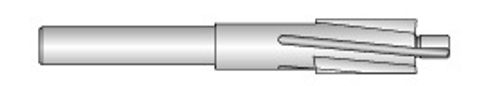 Зенковка с направляющей цапфой 6,5X3,7 C043037F000S