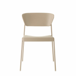 Стул пластиковый Scab Design Lisa Technopolymer, тортора