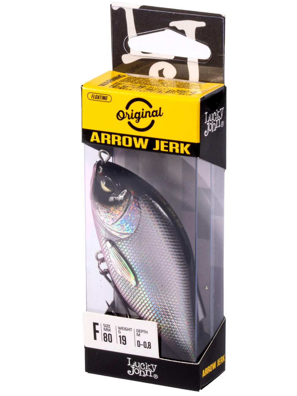Воблер плавающий LJ Original ARROW JERK F 08.00/003