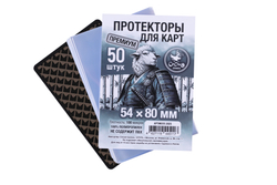 Комплект протекторов Crowd Games Premium для карт 54 x 80 мм (100 мк, 200 шт.)