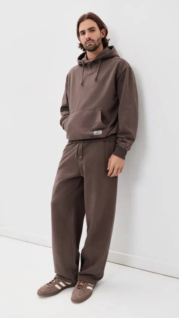 Брюки спортивные мужские ALPHA INDUSTRIES ESSENTIAL RELAXED FIT SWEATPANT (WASH)