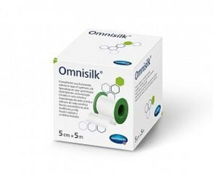 OMNISILK-фикс.пластырь из шелка 5см х 5м 1шт.