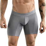 Серые удлиненные трусы-боксеры Caribbean Long Boxer