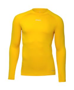 Джемпер компрессионный утепленный CAMP PerFormDRY Baselayer Top Warm, желтый