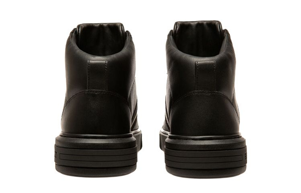 BALLY Stripe-detail High-top Sneakers