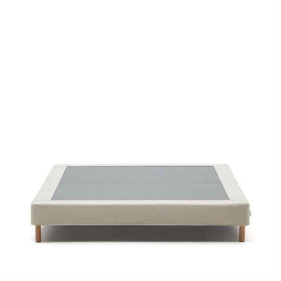 Основание кровати Ofelia La Forma со съемным чехлом бежевого цвета 160 x 200 см