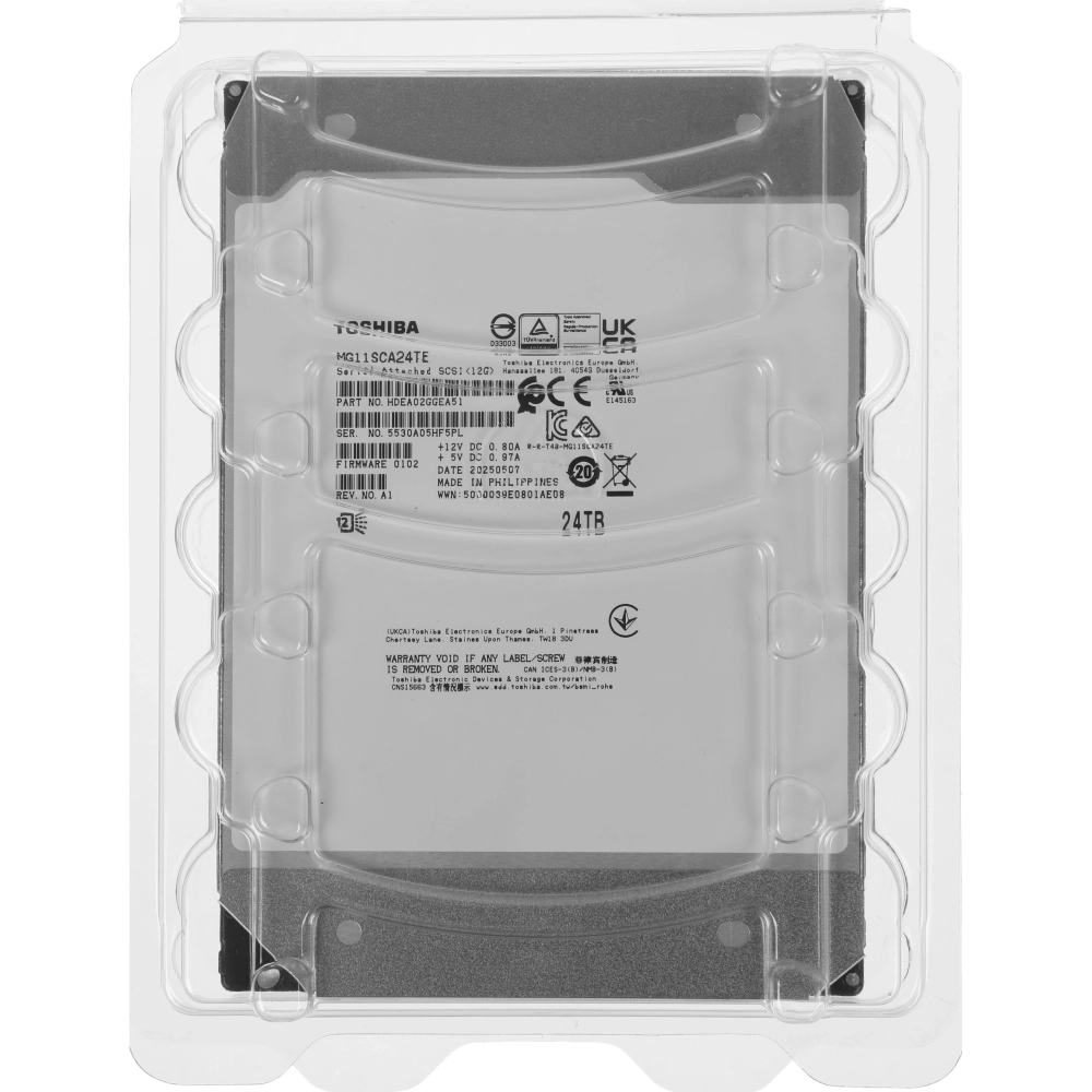 Жесткий диск Toshiba SAS 3.0 24TB MG11SCA24TE
