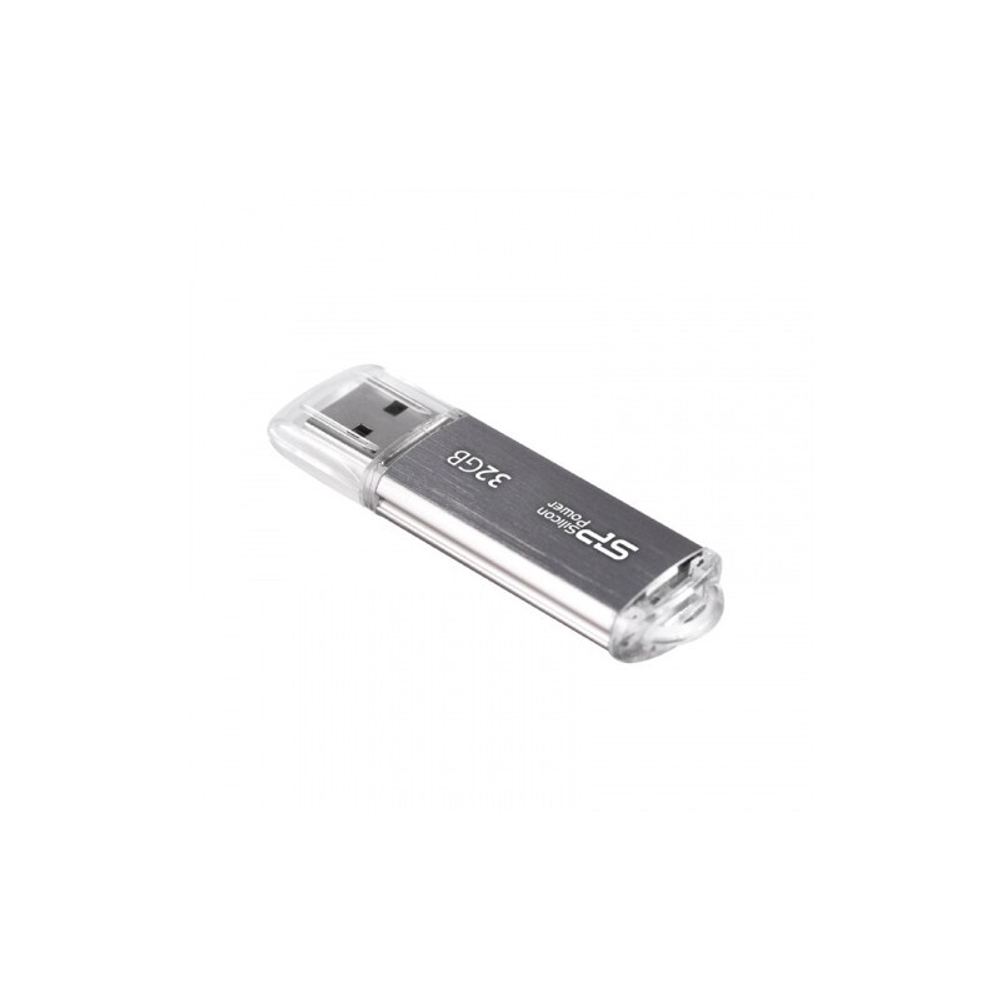 Флеш накопитель 32Gb Silicon Power Ultima II, USB 2.0, Серебристый
