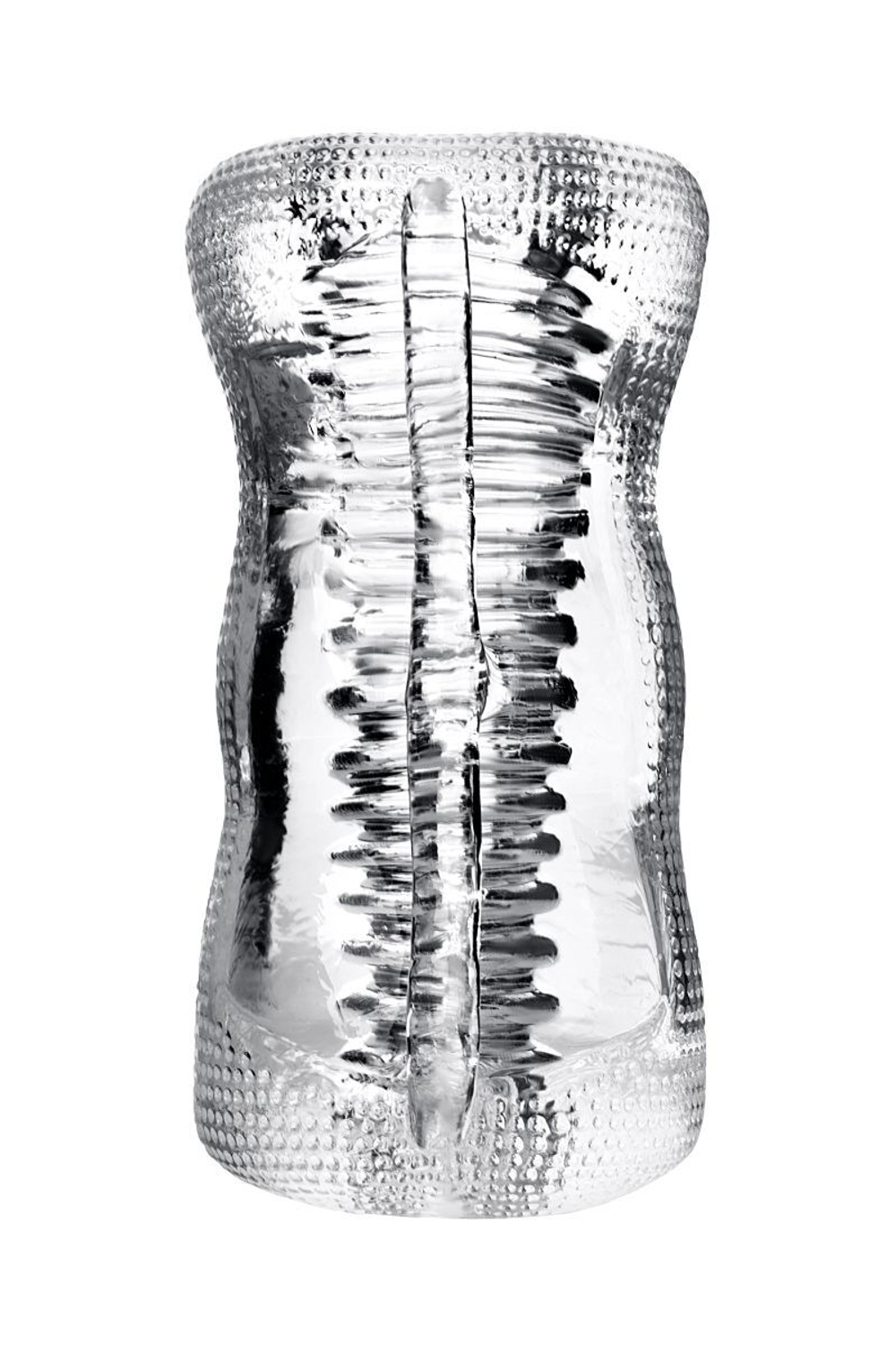Прозрачный мастурбатор Lingam Asha (Цвет: прозрачный)