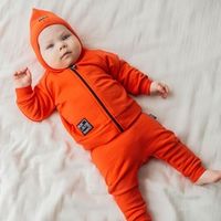Толстовка с капюшоном "Bb team" Яркий коралл 0+