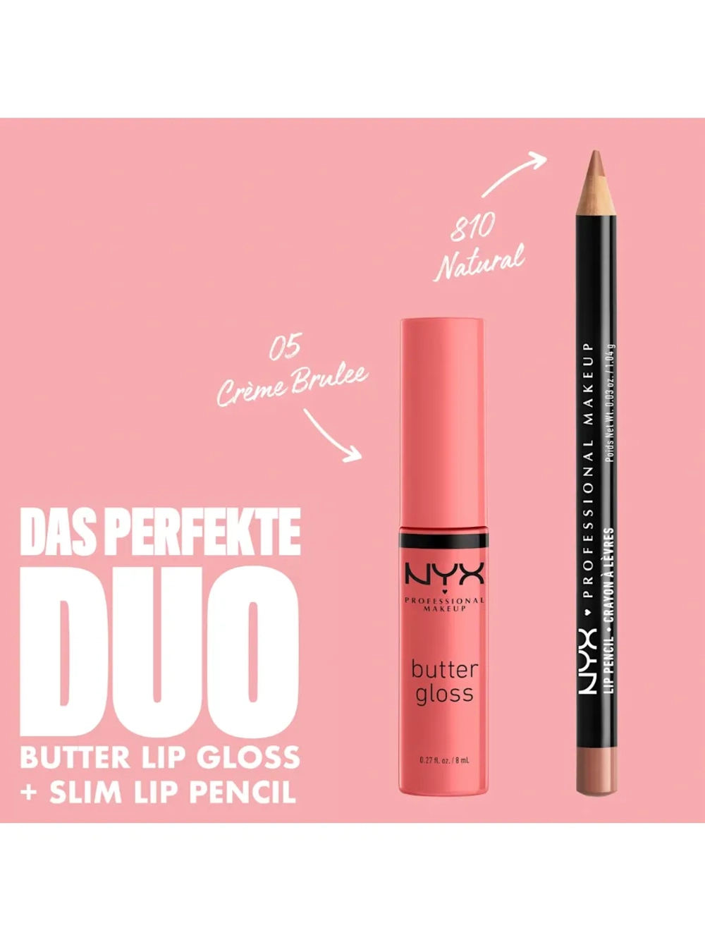 Блеск для губ "Butter Gloss Bling" (05 Creme Brulee), 8 мл