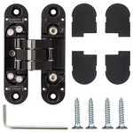 Петля скрытая Armadillo U3D4000 BL (9540UN3D) черный (2 шт-40кг, 3 шт-60 кг)