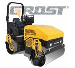 Виброкаток GROST VR1800K тандемный дорожный - [1620 кг / Yanmar 3TNV76]