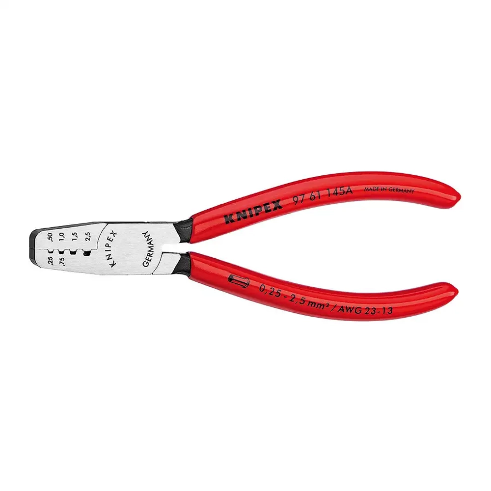 Инструмент для обжима контактных гильз 145 мм Knipex 97 61 145 A SB