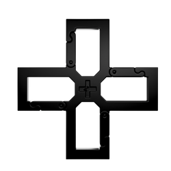 CROSS black carabiner
