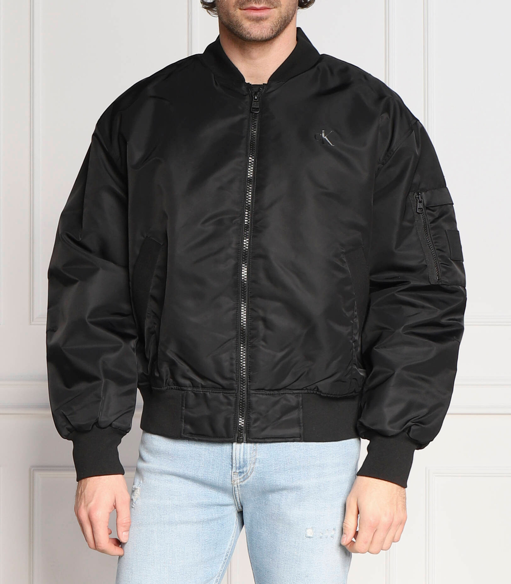 куртка бомбер CALVIN KLEIN JEANS - черный(J30J322491)