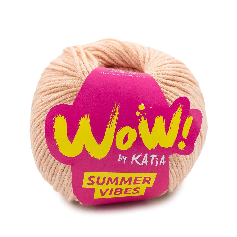 Пряжа Katia (Катя) Wow - Summer Vibes / уп.10 мот. по 100 г, 160 м, 423.11
