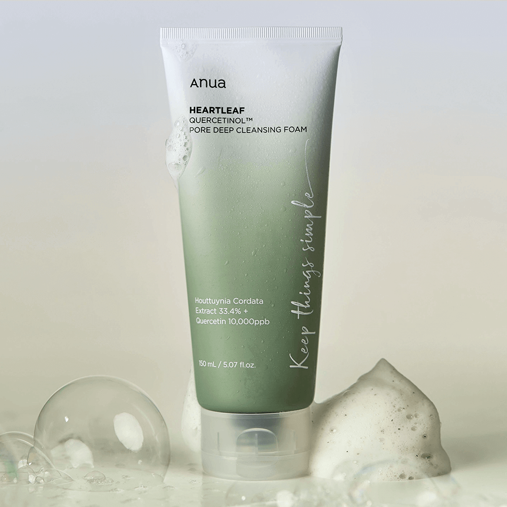 ANUA Heartleaf Quercetinol Pore Deep Cleansing Foam 150 ml