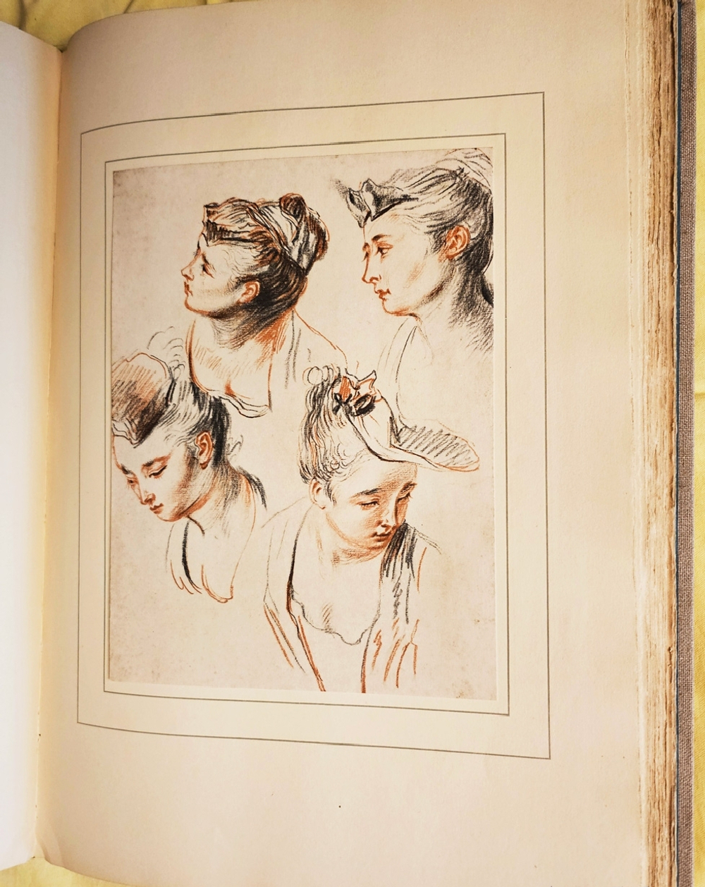 "«Handzeichnungen von Watteau» («Рукописные рисунки Ватто»)". 1909г.