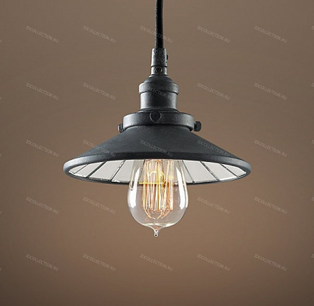 Потолочный светильник 20TH C. FACTORY FILAMENT REFLECTOR SINGLE Restoration Hardware